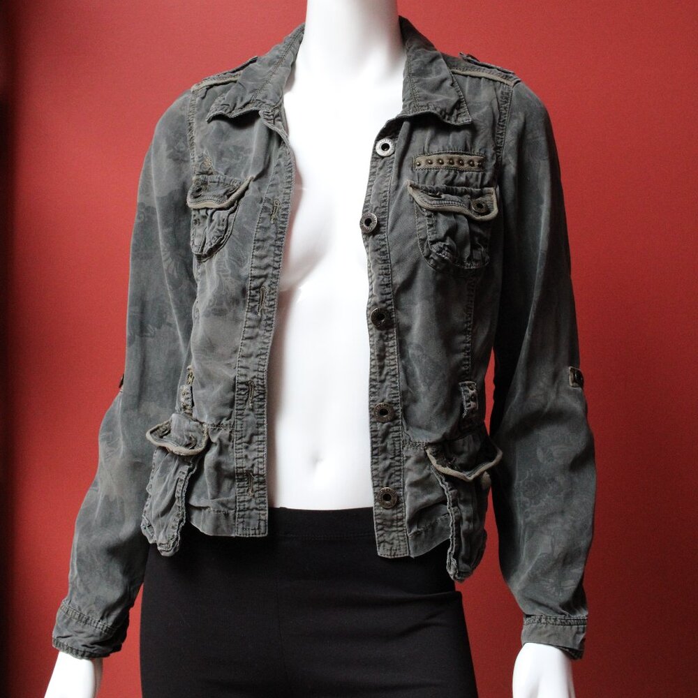 Guess Jeans Patterned Jacket